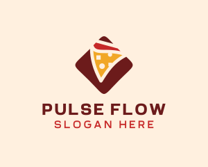 Pizzeria Pizza Box logo design