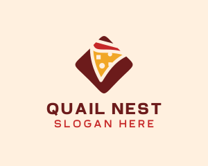 Pizzeria Pizza Box logo design