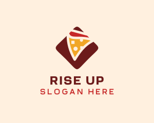 Pizzeria Pizza Box logo design