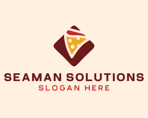 Pizzeria Pizza Box logo design