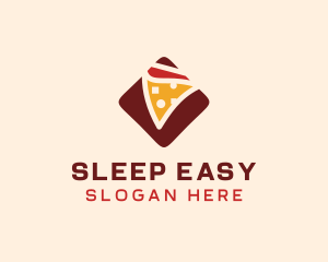 Pizzeria Pizza Box logo design