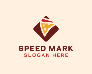 Pizzeria Pizza Box logo design