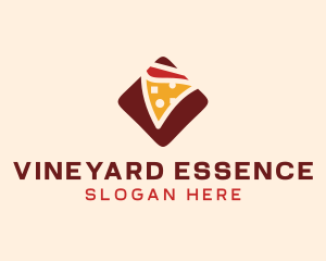 Pizzeria Pizza Box logo design