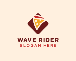 Pizzeria Pizza Box logo design