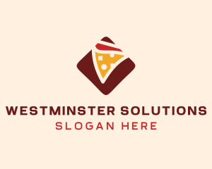 Pizzeria Pizza Box logo design