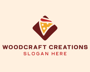 Pizzeria Pizza Box logo design