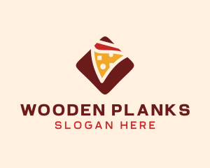 Pizzeria Pizza Box logo design