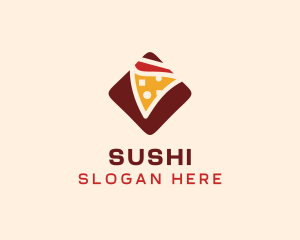 Pizzeria Pizza Box logo design