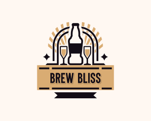 Craft Beer Brewery logo design