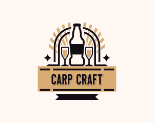 Craft Beer Brewery logo design