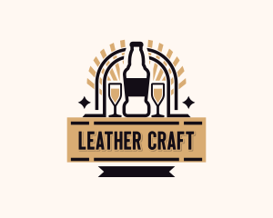 Craft Beer Brewery logo design