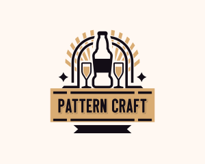 Craft Beer Brewery logo design