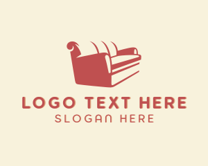 Home Staging - Sofa Furniture Upholstery logo design