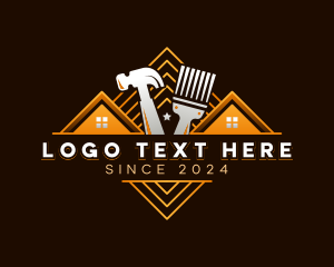 Repair Handyman Contractor Logo