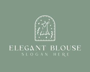 Blouse - Dress Fashion Boutique logo design