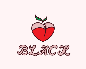 Erotic - Sexy Apple Boobs logo design