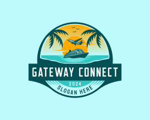 Gateway - Beach Vacation Travel logo design