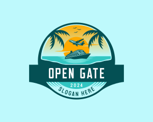 Gateway - Beach Vacation Travel logo design