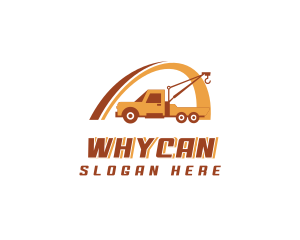 Industrial Crane Truck Logo