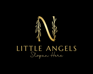 Luxe - Luxe Natural Letter N logo design