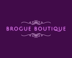 Luxury Fashion Boutique  logo design