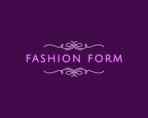 Luxury Fashion Boutique  logo design