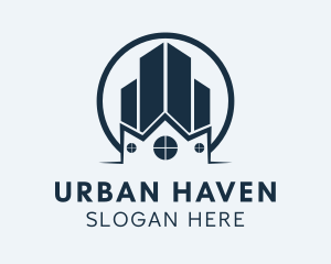 City Village Construction logo design