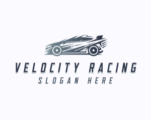 Motorsport Race Car logo design