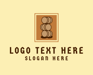 Alcoholic - Alcoholic Beer Barrels logo design