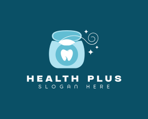 Dental Floss Hygiene logo design