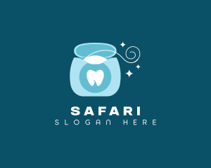 Clean - Dental Floss Hygiene logo design