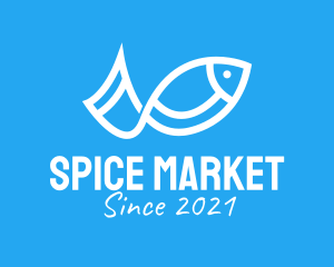 Fish Seafood Market  logo design