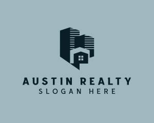 Residential Building Realty logo design