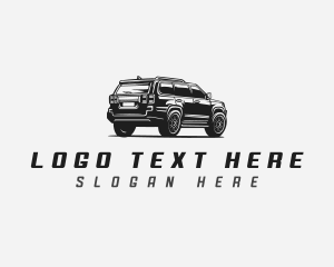 Sports Utility Vehicle - Car Vehicle Transport logo design