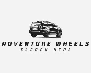 4wd - Car Vehicle Transport logo design