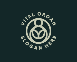 Organic Sustainability Crop logo design