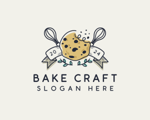 Cookie Whisk Bakeshop logo design