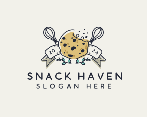 Cookie Whisk Bakeshop logo design