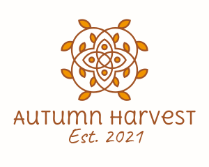 Celtic Autumn Pattern  logo design