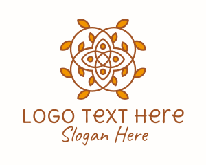 Celtic Autumn Pattern  Logo