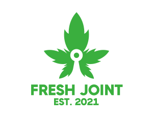 Joint - Weed Leaves Drug logo design