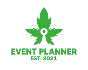 Smoke - Weed Leaves Drug logo design