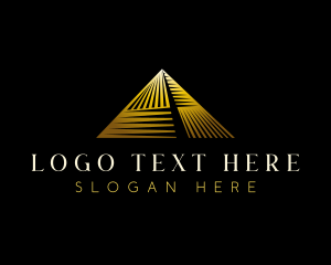 Abstract - Professional Finance Pyramid logo design