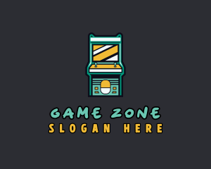 Arcade Machine Gamer logo design