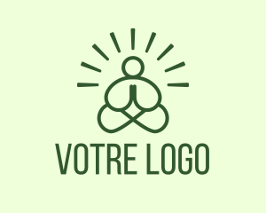 Yoga Meditation Ritual Logo