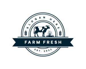 Cow Pasture Farm logo design