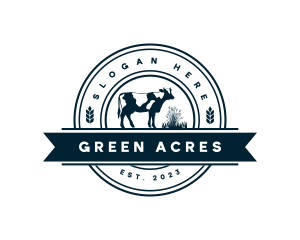 Cow Pasture Farm logo design