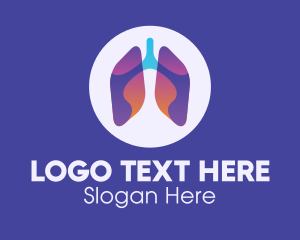 Gradient Respiratory Lungs Logo