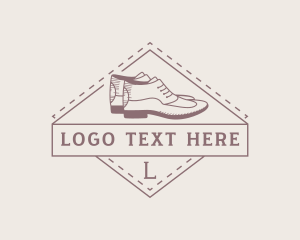 Shoemaking - Classic Leather Shoes logo design
