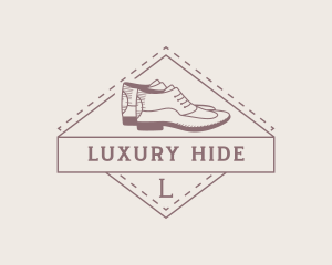 Leather - Classic Leather Shoes logo design